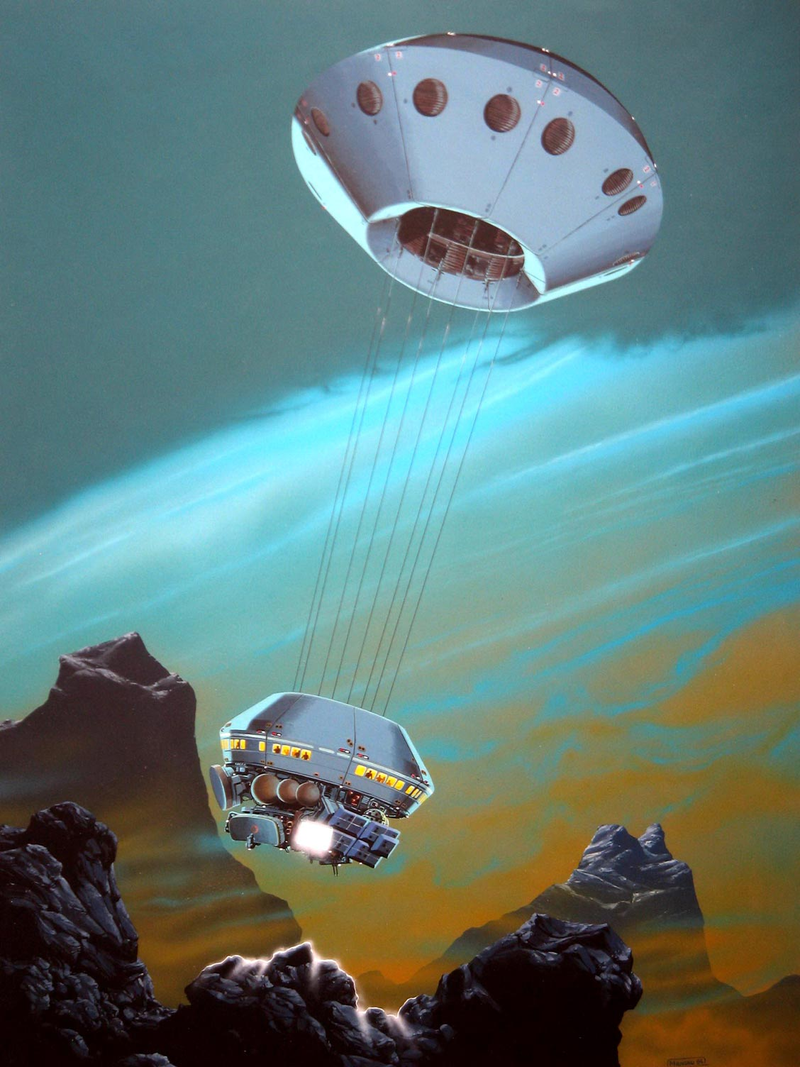 Illustration for article titled Classic sci-fi spaceships make me nostalgic for a future that never was